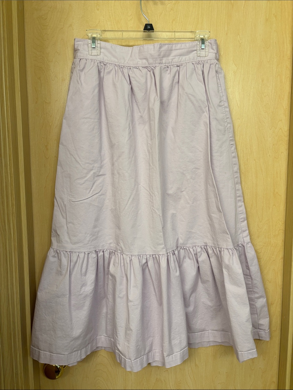 A New Day Lavender Ruffle Skirt